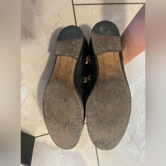 Gucci Princetown Brixton Bee Star embroidered loafers size 35 - Picture 6 of 10